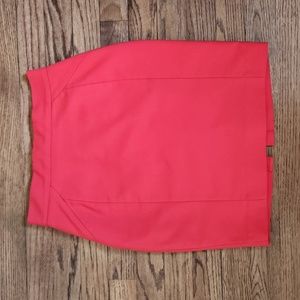 Red Pencil Skirt